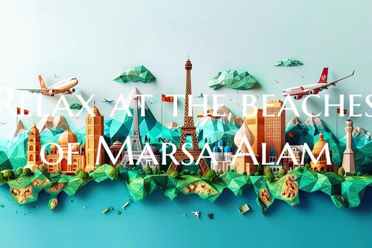 Relax at the beaches of Marsa Alam