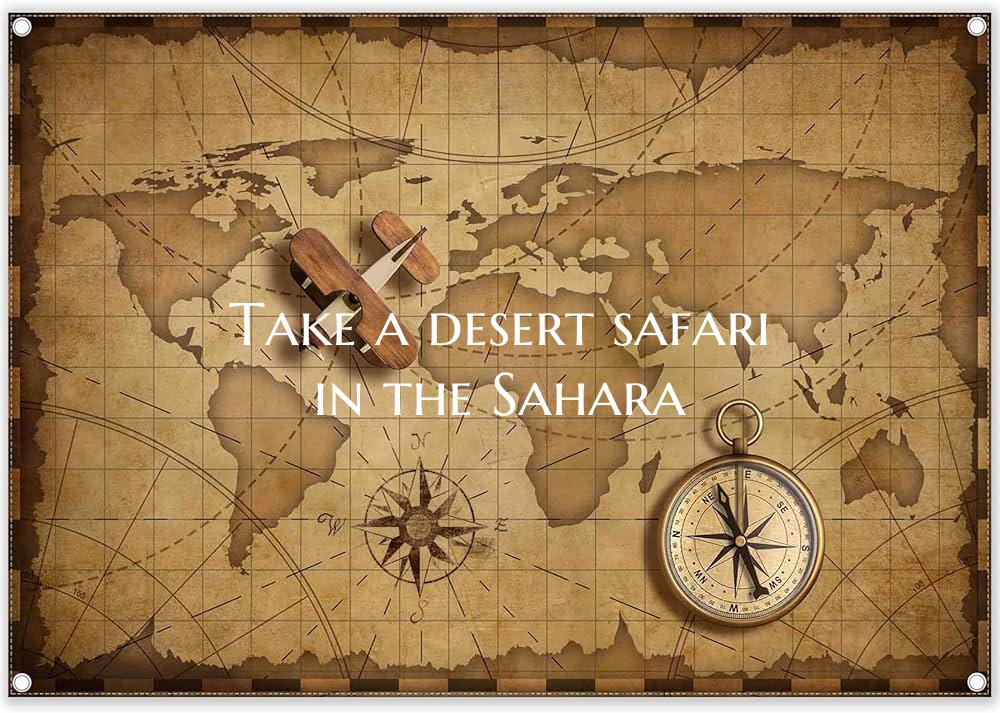 Take a desert safari in the Sahara